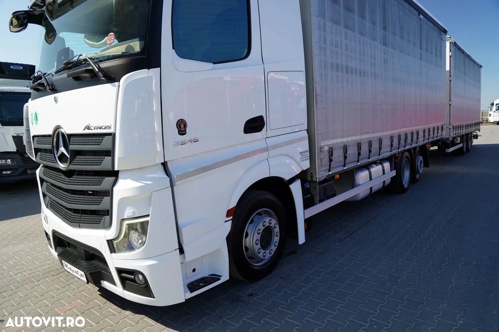 Mercedes-Benz ACTROS 2545 / TANDEM COMBINAT 120 M3 / TRANSIT / GIGA SPACE /  / 2020 - 7