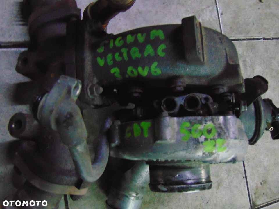 Turbosprężarka Opel signum 3,0 V6 CDTI