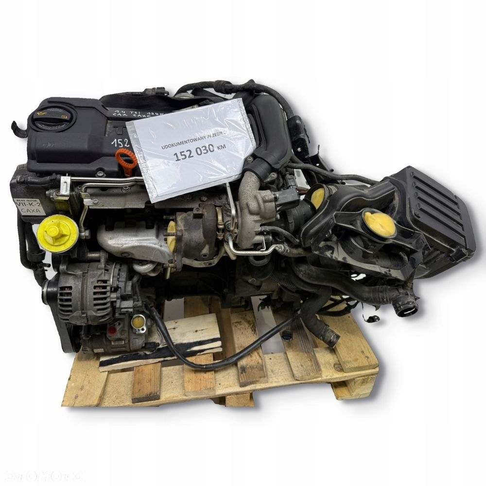 SILNIK CAX CAXA VW Eos Scirocco III Seat Toledo IV 1.4 TSI 122KM kompletny - 2