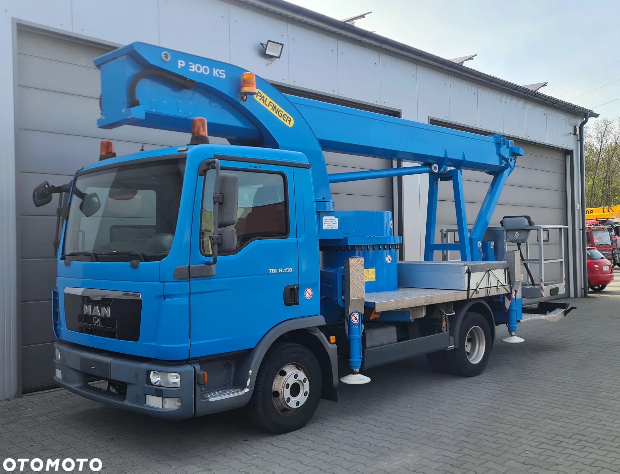 MAN TGL 8.150 - 30 m PALFINGER P 300 KS Podnośnik koszowy ZWYŻKA WUMAG WT 300 Ruthmann Multitel GSR UDT Bronto - 1