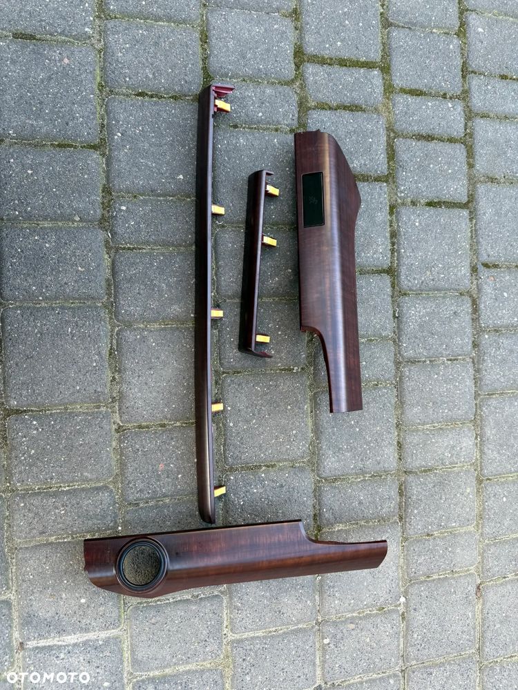 Listwy elementy dekoracyjne Land Cruiser 150 LC150 - oryginalne (drewno) - 1
