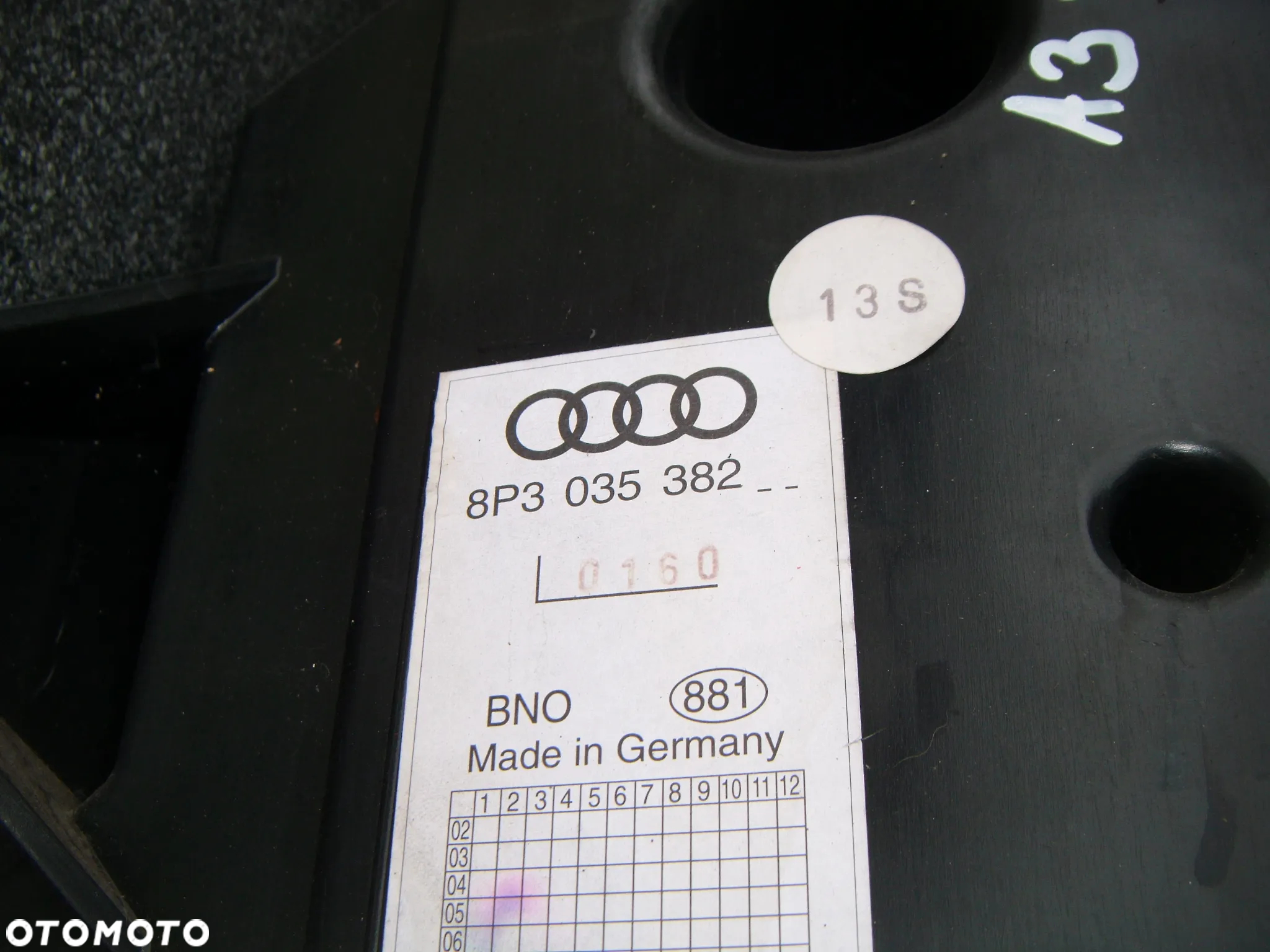 audi a3 8p subwoofer 8p3035382 - 2