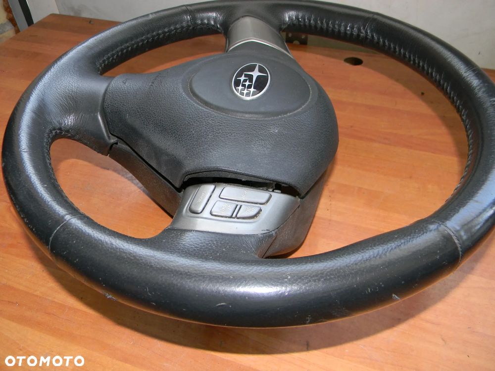 kierownica skórzana skóra SUBARU LEGACY OUTBACK FORESTER airbag - 3