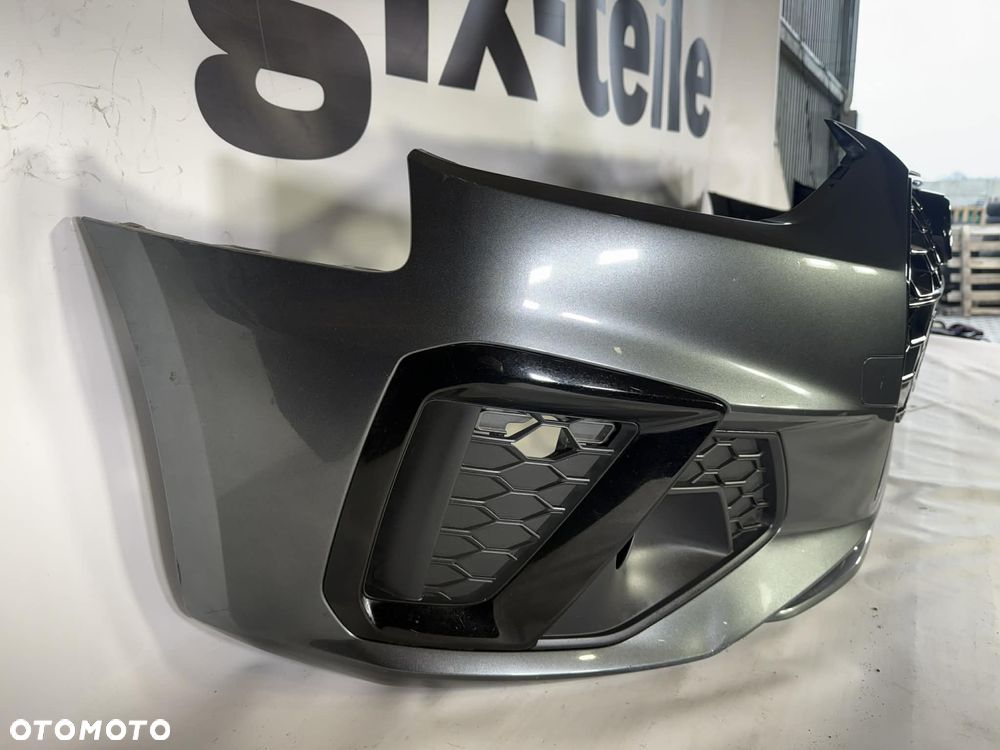 Audi A4 B9 Lift S line Zderzak Przód Przedni PDC LZ7S 2020-2024 - 7