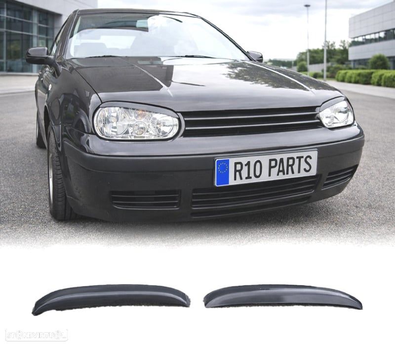PESTANAS DE FAROL VOLKSWAGEN VW GOLF 4 97-03 - 1