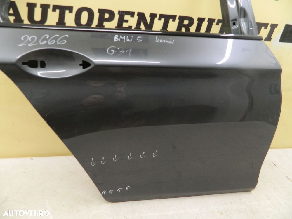 Usa dreapta spate BMW Seria 5 G31 Combi, 2016, 2017, 2018, 2019, 2020, 2021, 2022, 2023. - 5