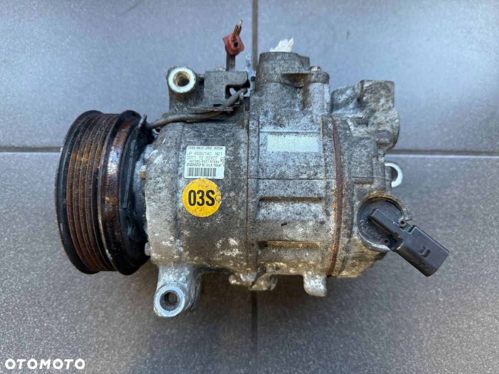 KOMPRESOR KLIMATYZACJI AUDI 8K0260805N 447280-6521 - 1