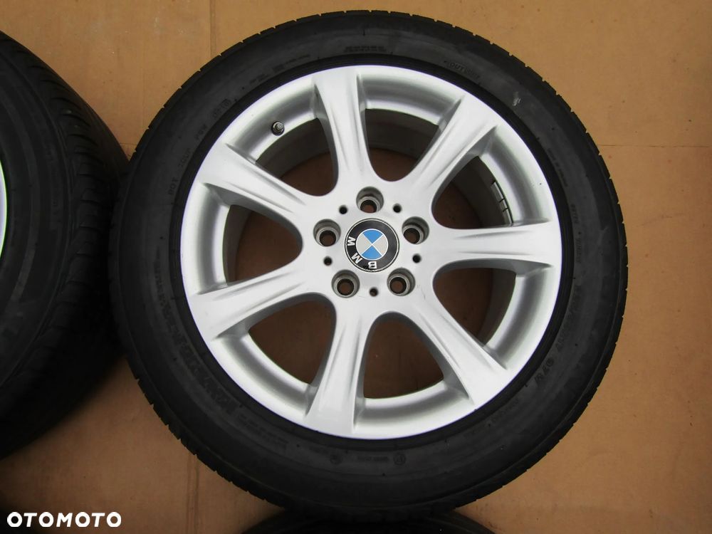 4 x Felgi Aluminiowe Koła 17 BMW 3 E90 E91 E92 E93 1 E87 8 j 5x120 ET34 piasta 72,6 mm + Opony 225/55 17 Bridgestone 7,5 mm Letnie - 8