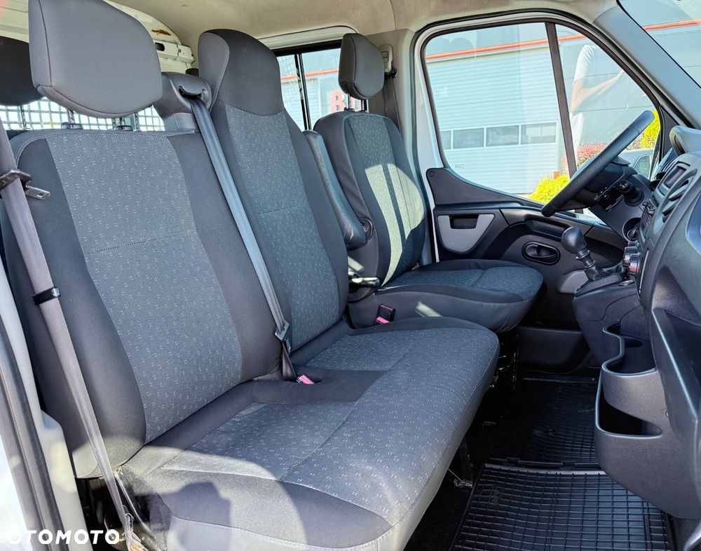 Opel Movano 170 CDTI Doka Brygadówka 7-miejsc Kiper Wywrotka Wywrot Salon PL - 12