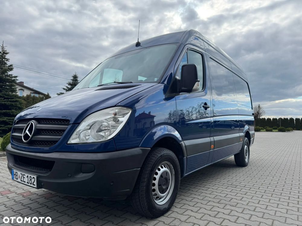 Mercedes-Benz Sprinter 313 L2H2 Klimatyzacja Elektryka Furgon 3os 2xPdc Hak - 8