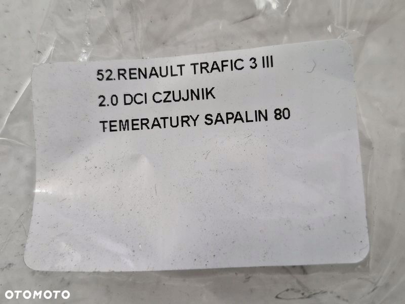 RENAULT TRAFIC III 3 2.0 DCI CZUJNIK TEMPERATURY SPALIN - 6