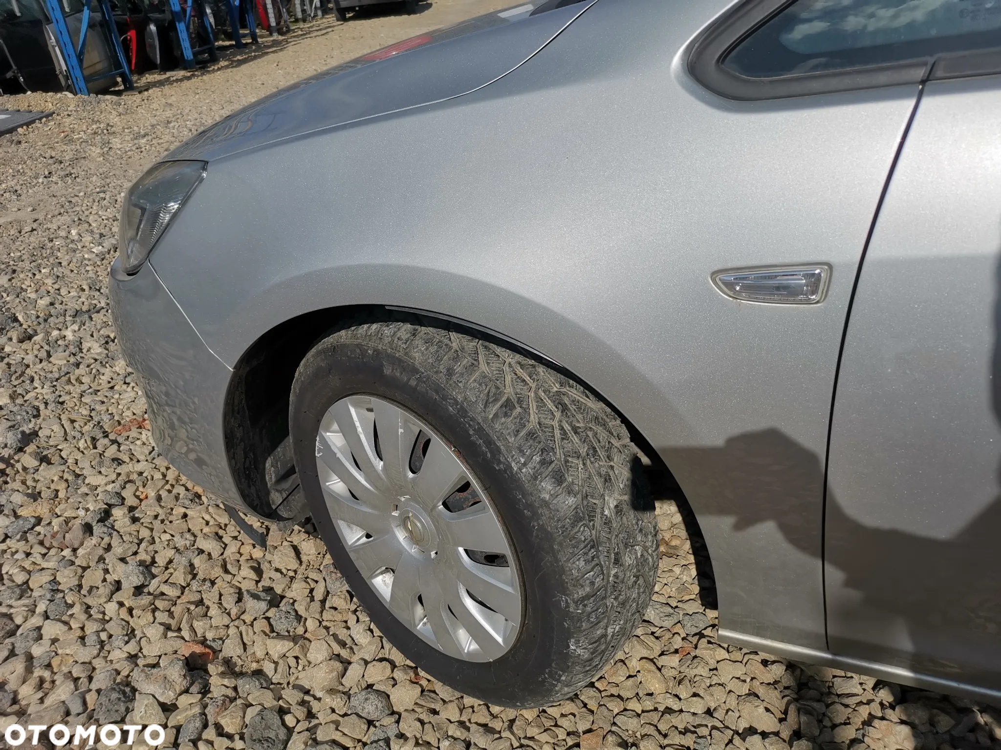 OPEL ASTRA J IV PRZÓD KOMPLET MASKA ZDERZAK LAMPY BŁOTNIKI Z176 - 7