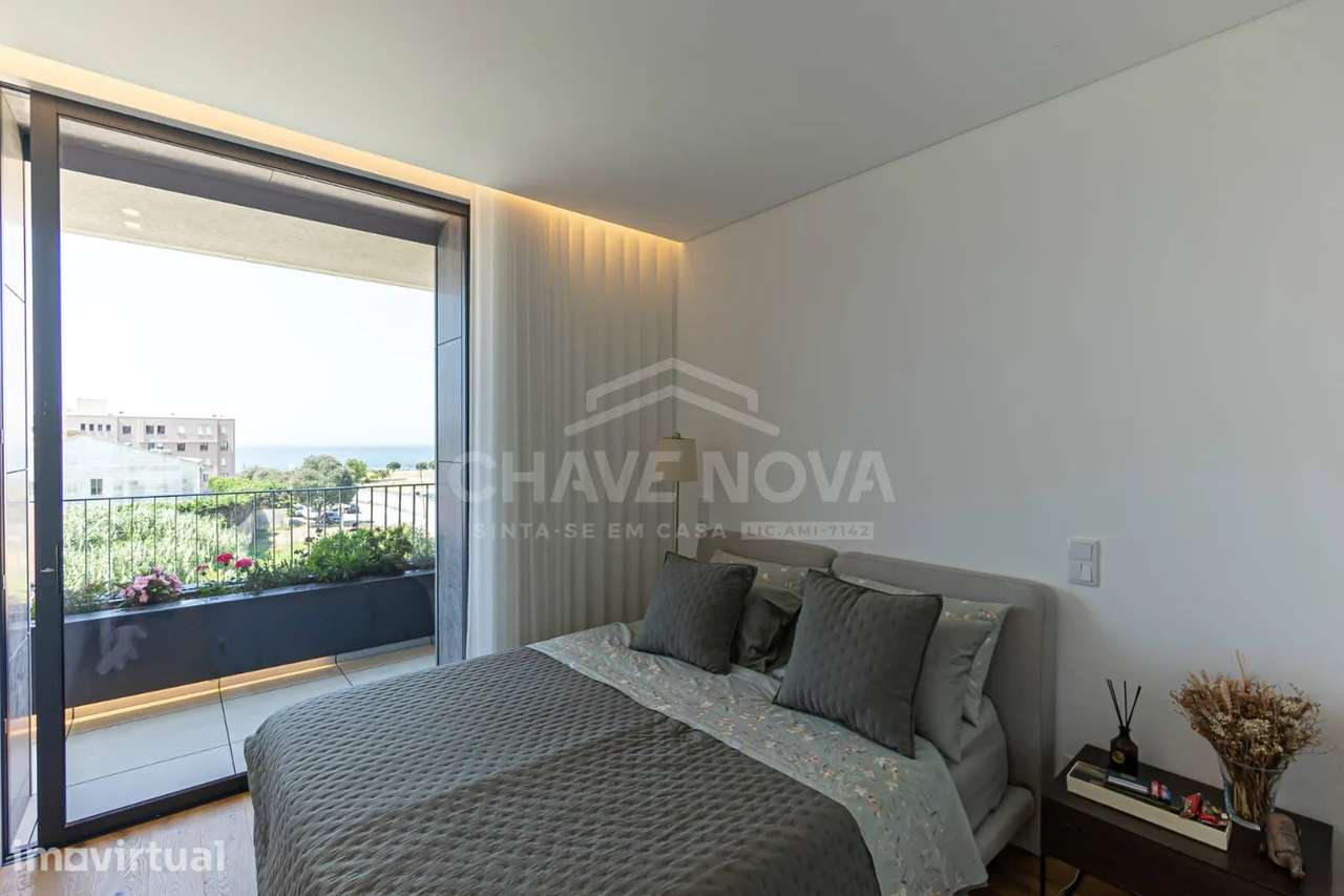 Apartamento T3 com varanda de 25 m² vistas Mar em todas as divisões - Grande imagem: 4/25