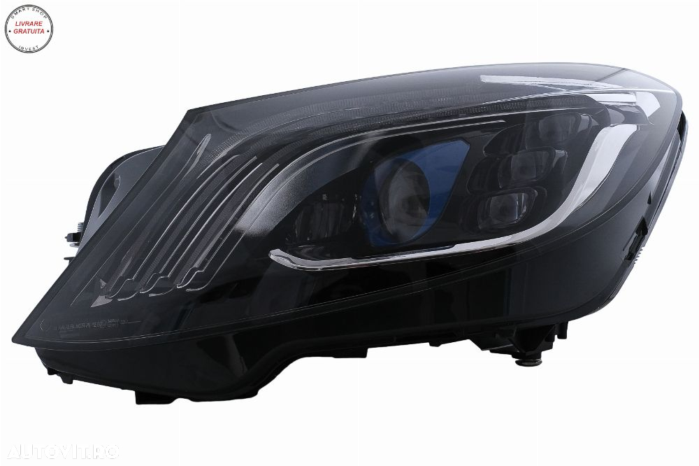 Faruri Full LED Mercedes S-Class W222 (2013-2017) Facelift Design Semnal Dinamic- livrare gratuita - 2