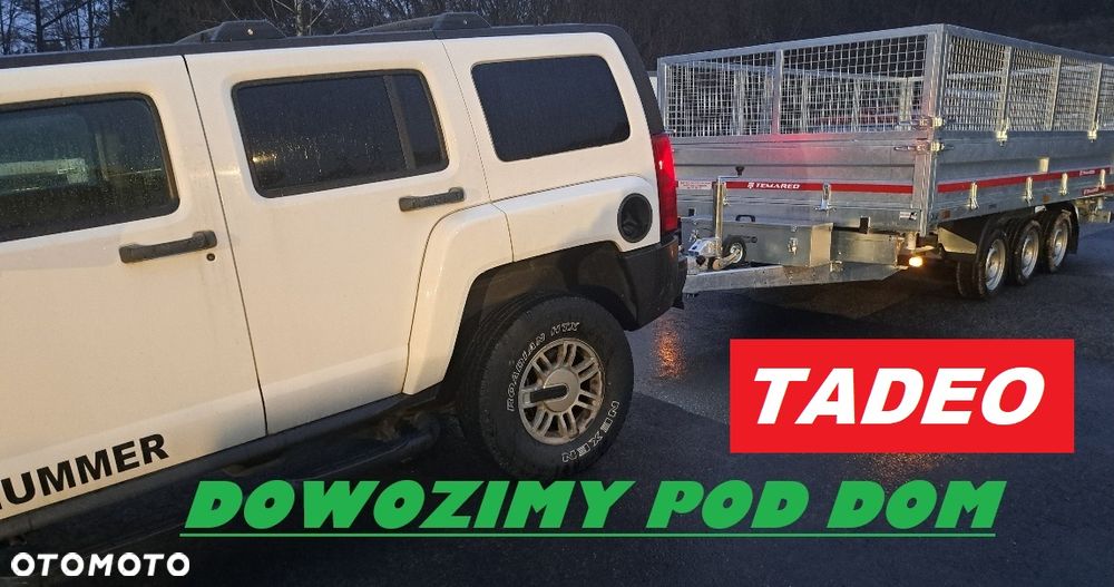 TEMARED CARPLATFORM 5121/2 S 3,5T podłoga alu, najazdy alu - 3