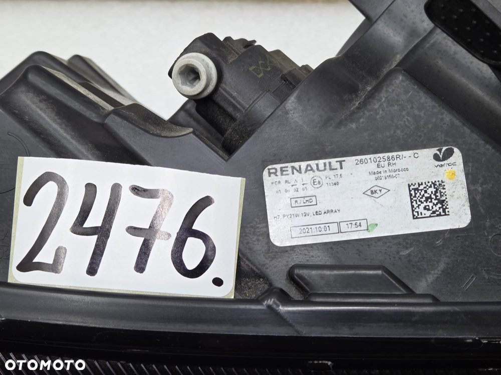 Dacia sandero III 3 Dacia logan III 3 260102586R lampa Led prawy przód - 9
