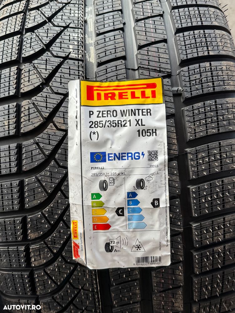 Vând set anvelope 255/40/21-285/35/21 Pirelli de iarnă noi - 3