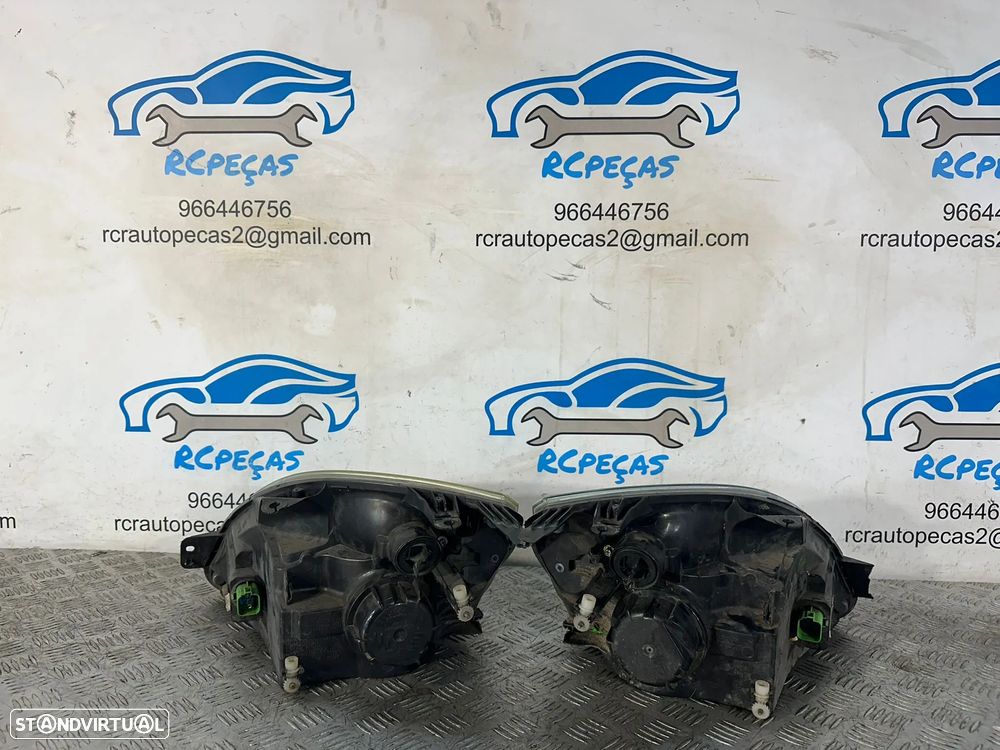 Conjunto Farois Oticas Originais Ford Fiesta 5 MK5 2002 – 2008 2S6X-13W029-BJ / 2S6X-13W030-DE - 5