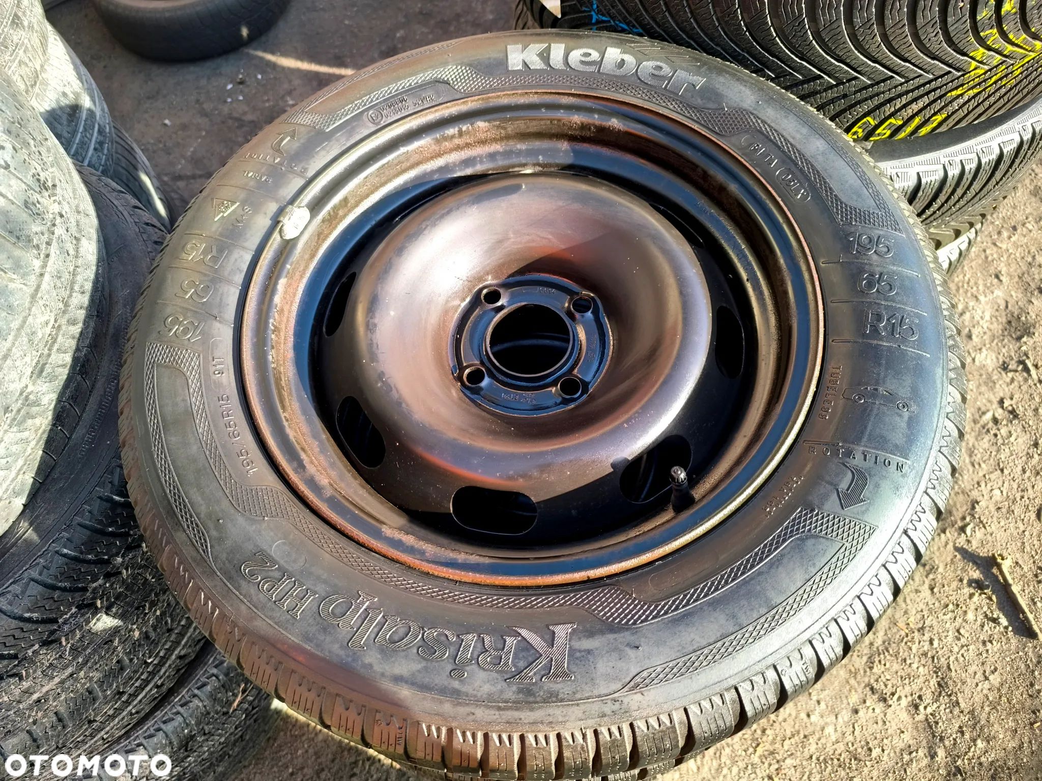 4x108 Felgi Stalowe Stal 15 Koła Zimowe Zima CITROEN AIRCROSS BERLINGO C3 III 3 C3 AIRCROSS C4 C4 CACTUS C5 PEUGEOT 2008 301 307 SW 308 PARTNER 5,5mm Legnica ALU-RAD 195/65 - 1