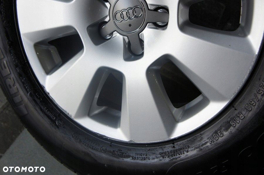 NR 124 Koła Lato Alufelgi AUDI A6 225/60/16 Pirelli ok. 7,00mm - 6