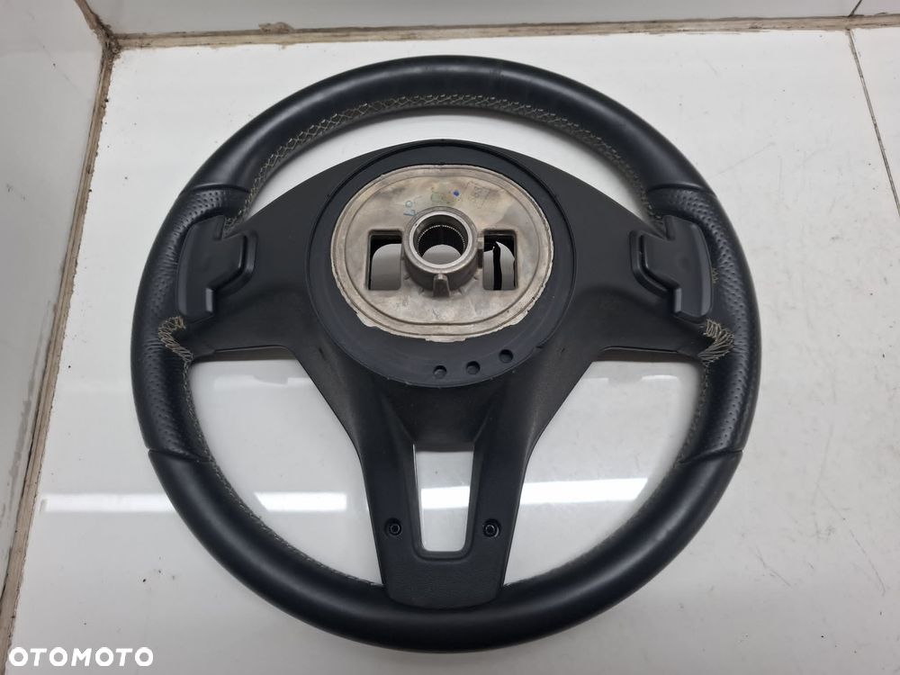 KIEROWNICA MULTIFUNKCYJNA MERCEDES W246 ŁOPATKI SKÓRA ŁADNA - 4