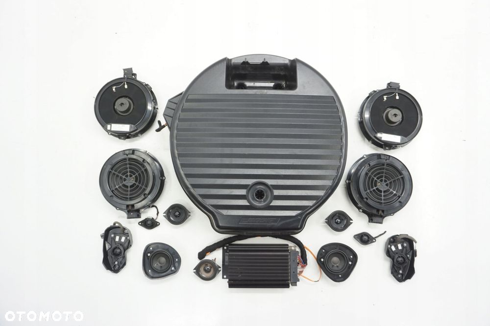 PORSCHE CAYENNE 7L ZESTAW GŁOŚNIKÓW BOSE WZMACNIACZ 7L5035456D - 1