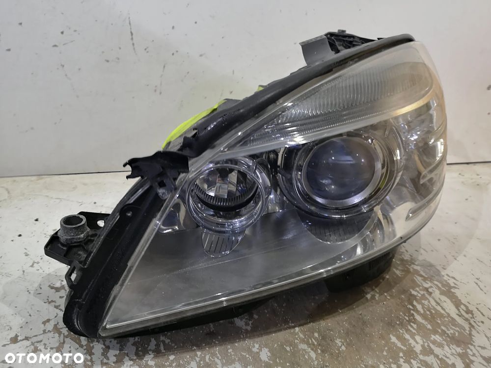 Lampa Lewa Mercedes Cklasa W204 A204 Xenon Bi-xenon nie skretny Przed Lifem Przód Przedia - 3