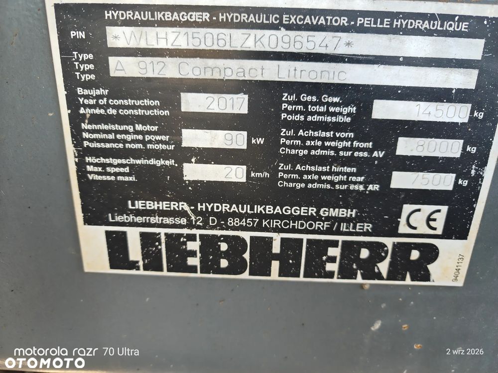 Liebherr A 912 COMPACT - 7