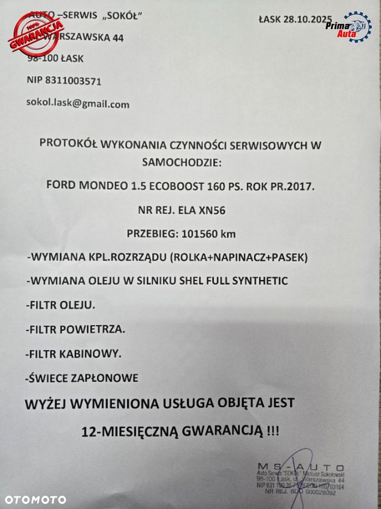 Ford Mondeo Turnier 1.5 EcoBoost Start-Stopp Trend - 20