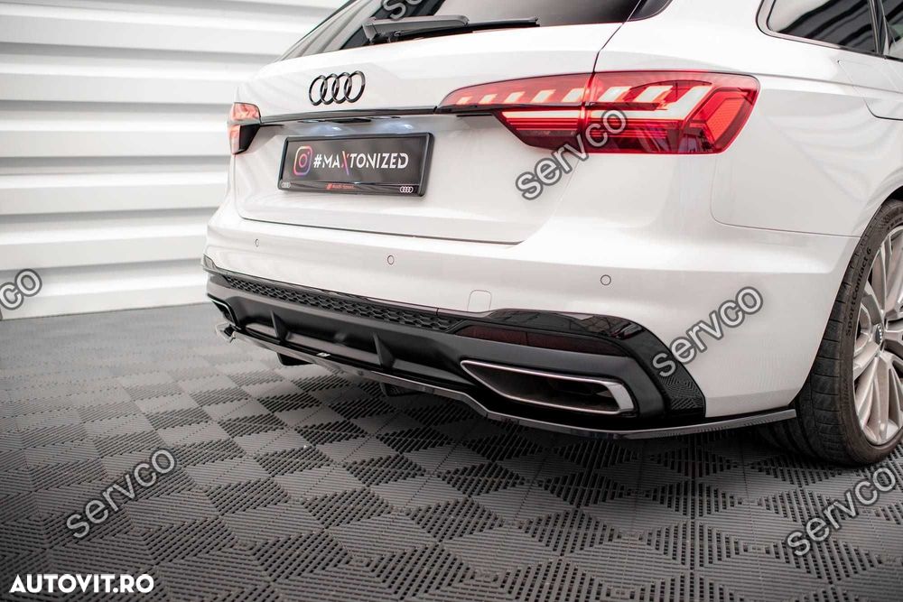 Prelungire bara spate Audi A4 S-Line B9 2019- v11 - Maxton Design - 4