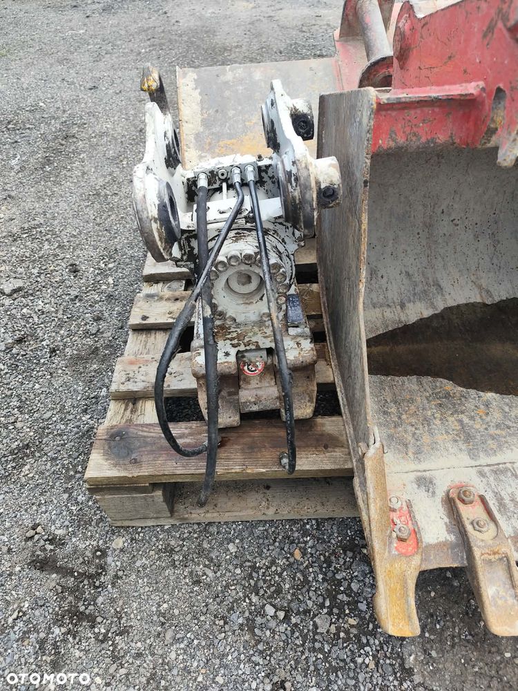 Obrotnica powertilt tilt szybkozłącze hydrauliczny Lehnhoff MS03 z hakiem ładunkowym - 15