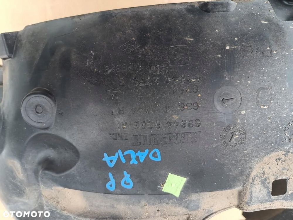 dacia sandero stepway iii 21r- nadkole prawy przód 638448096r 638422058r - 3