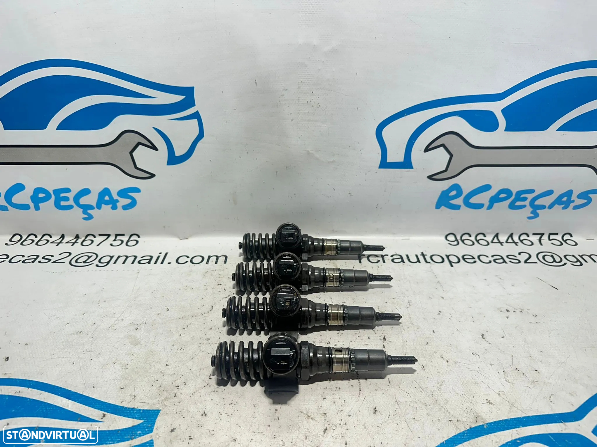 .Conjunto 4 injetores BM PD 2.0 TDi Bosch VW Volkswagen Audi Seat Skoda 0414720404 03G130073G - 9