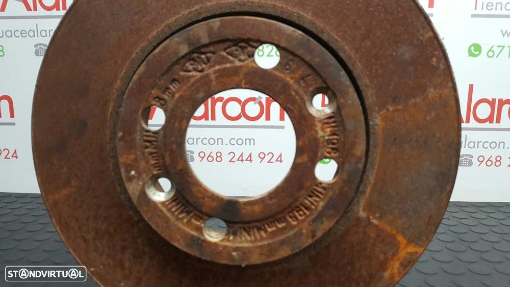 DISCO DE TRAVÃO FRENTE RENAULT CLIO III EXCEPTION - 3