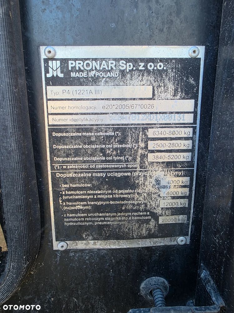 Pronar 1221a III - 8