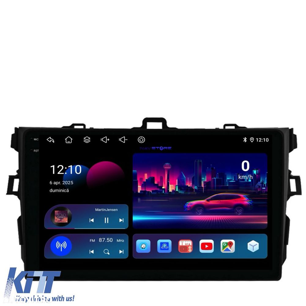 Navigatie Dedicata Toyota Corolla (2006-2013),QuadCore, 9Inch, 4Gb Ram - 4