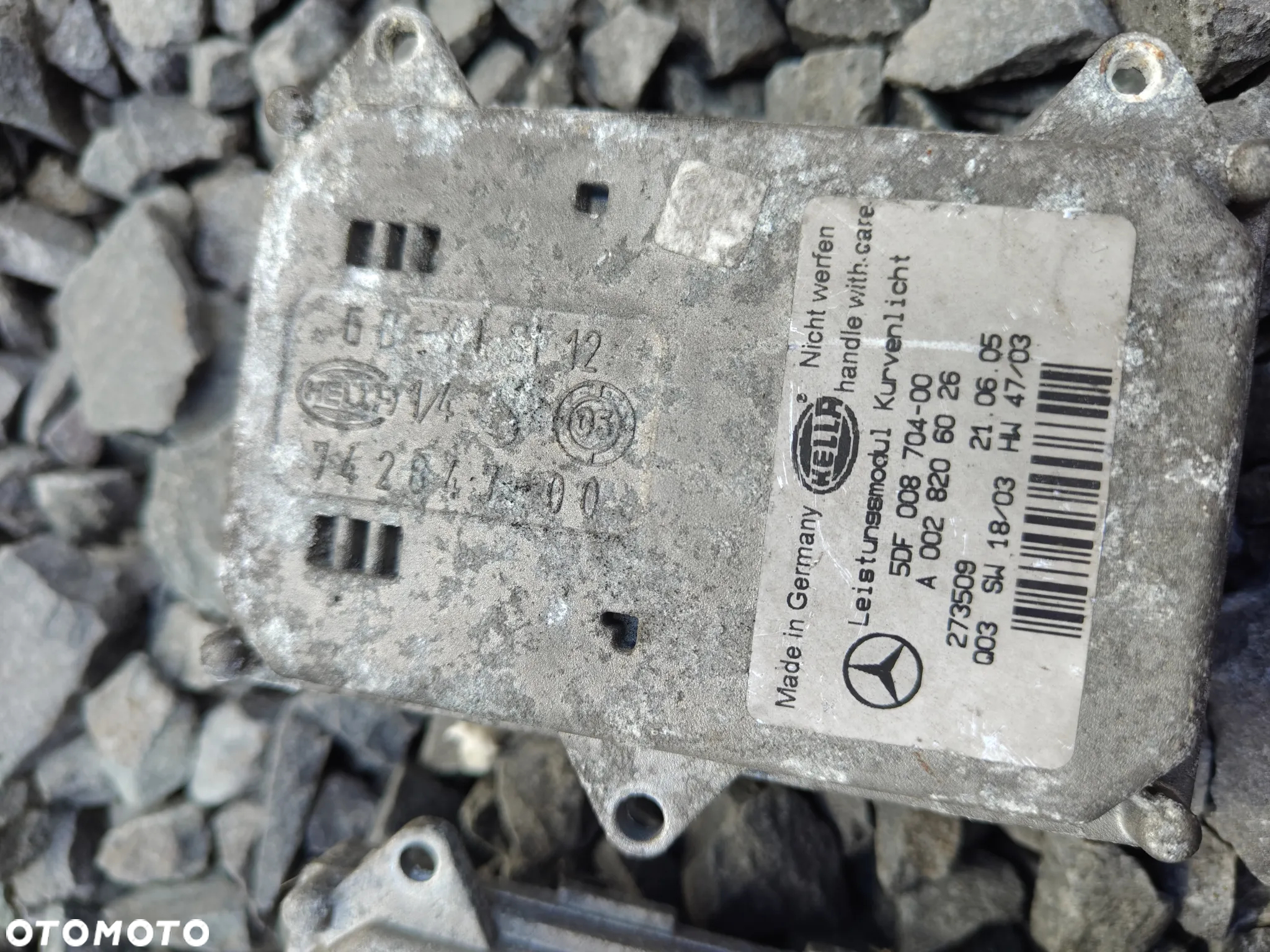 MERCEDES W211 w219 w164  Moduł Skrętu Lampy Xenon A0028206026 - 2