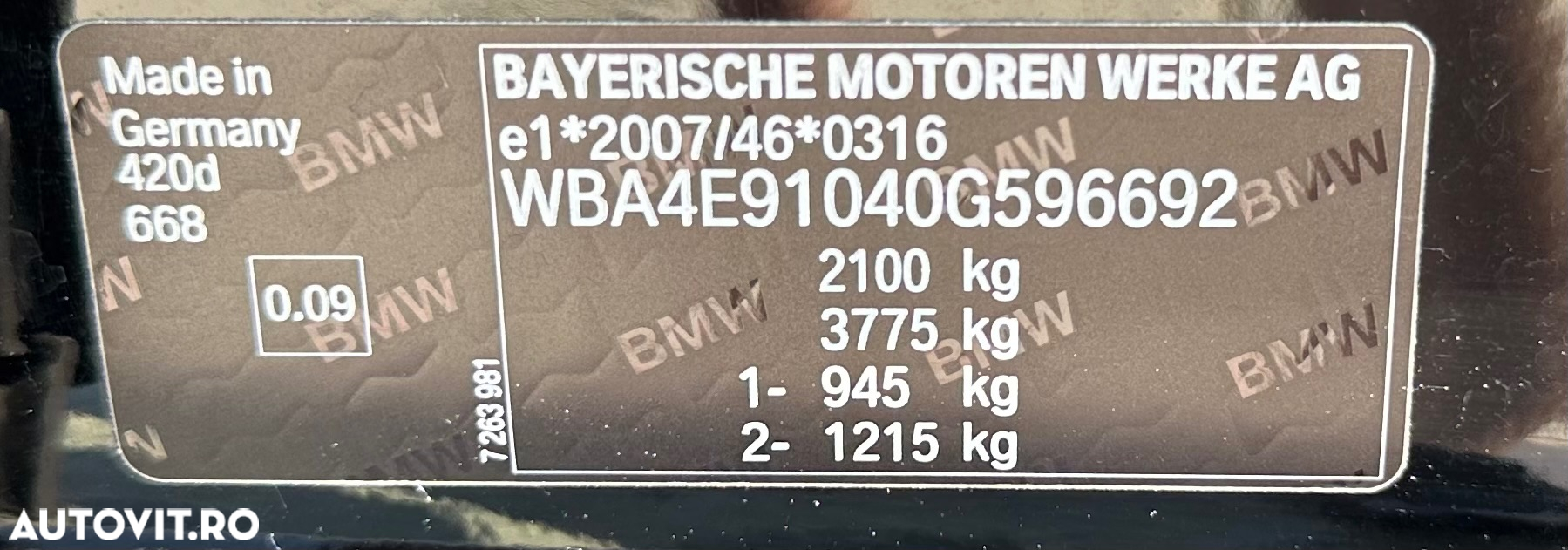 BMW Seria 4 420d Gran Coupe Aut. Sport Line - 30