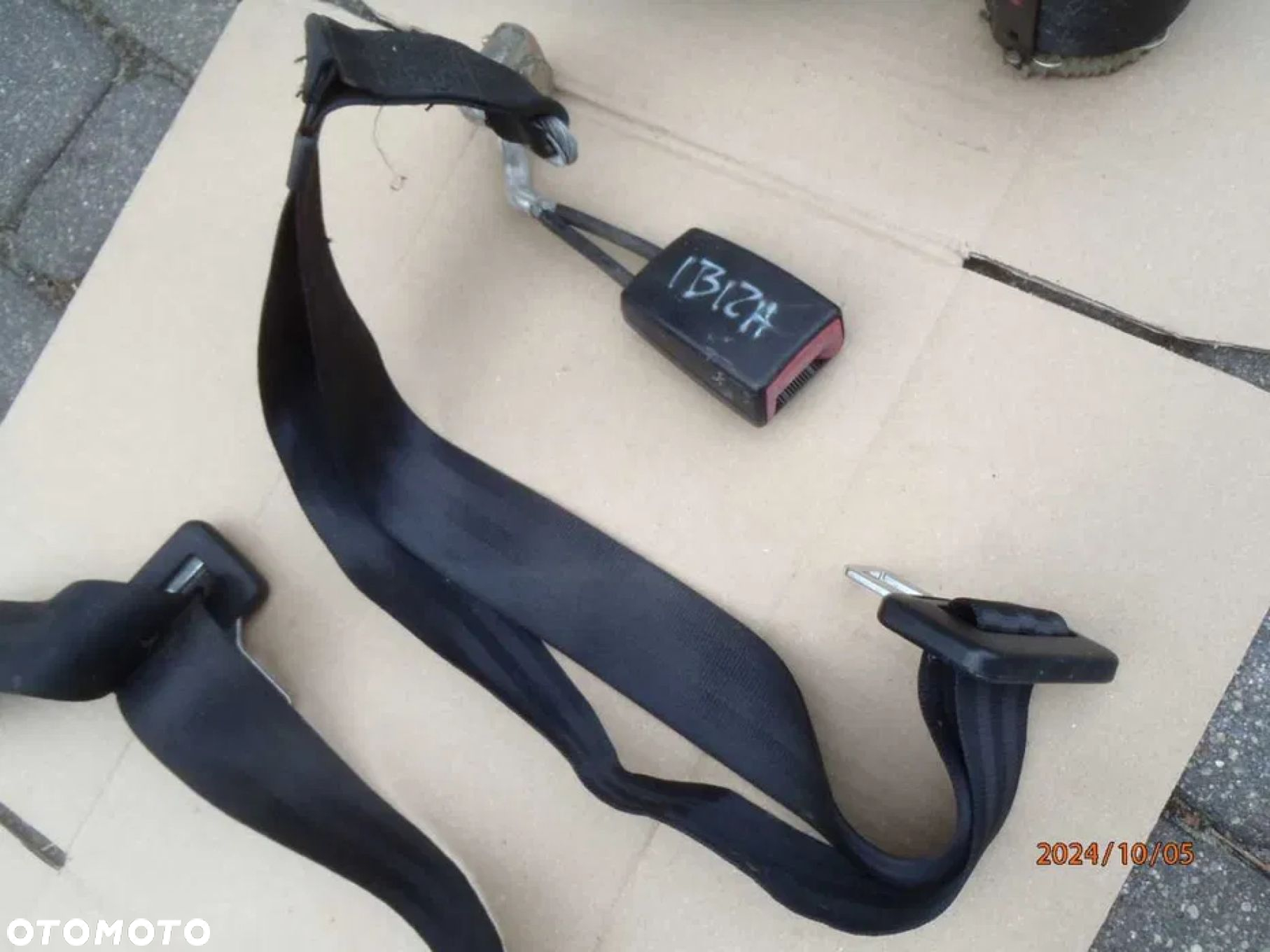 pas pasy napinacz zapinka wpinka klamra airbag audi a2 polo 9n - 8