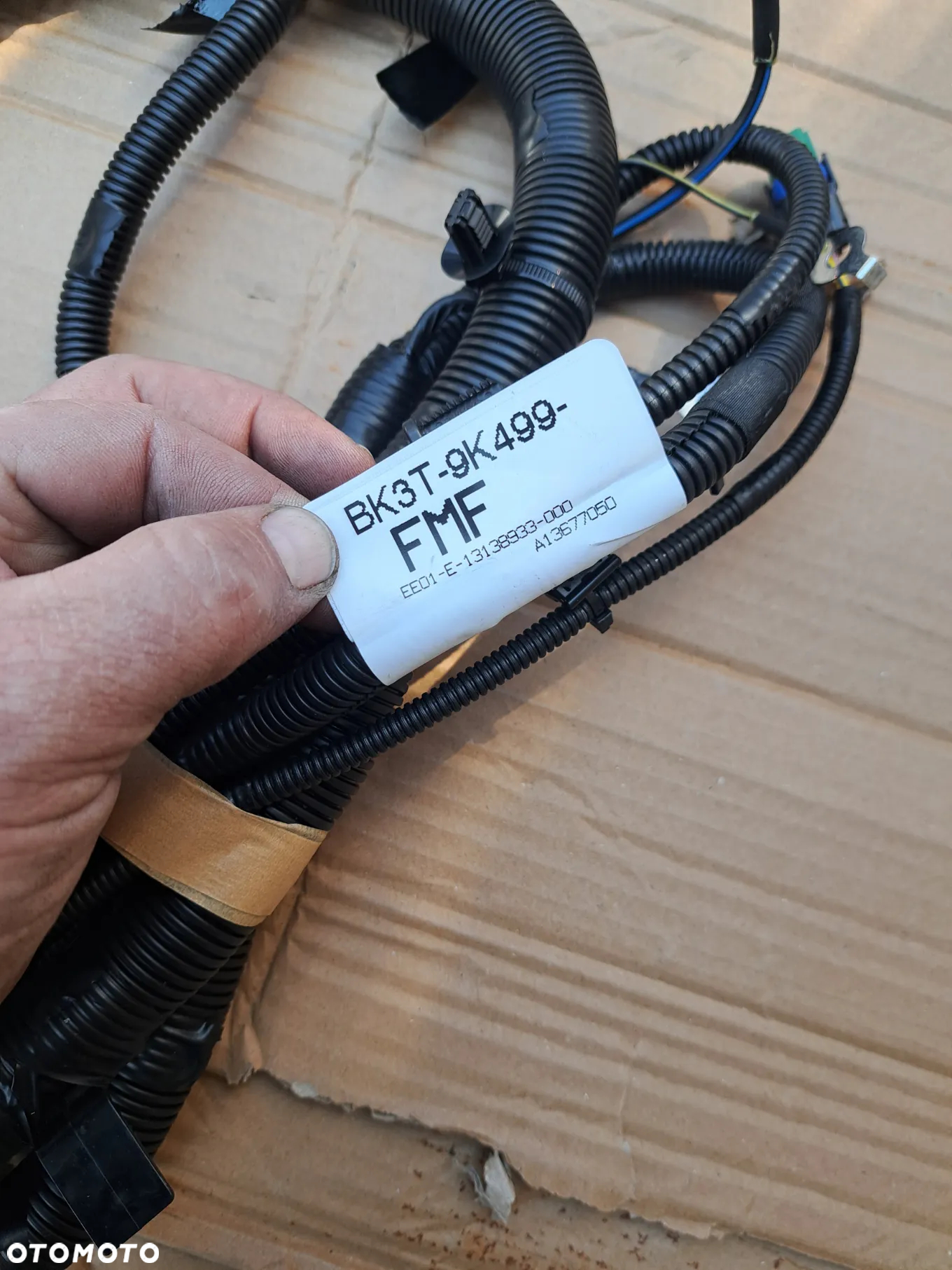 instalacja wiązka Ford Transit MK-8 Custom BK3T-9K499-FMF 2167735 BK2T-14A175-AA BK2T-14B144-AA skrzynka bezpieczników BSI Exhaust Emission control - 9