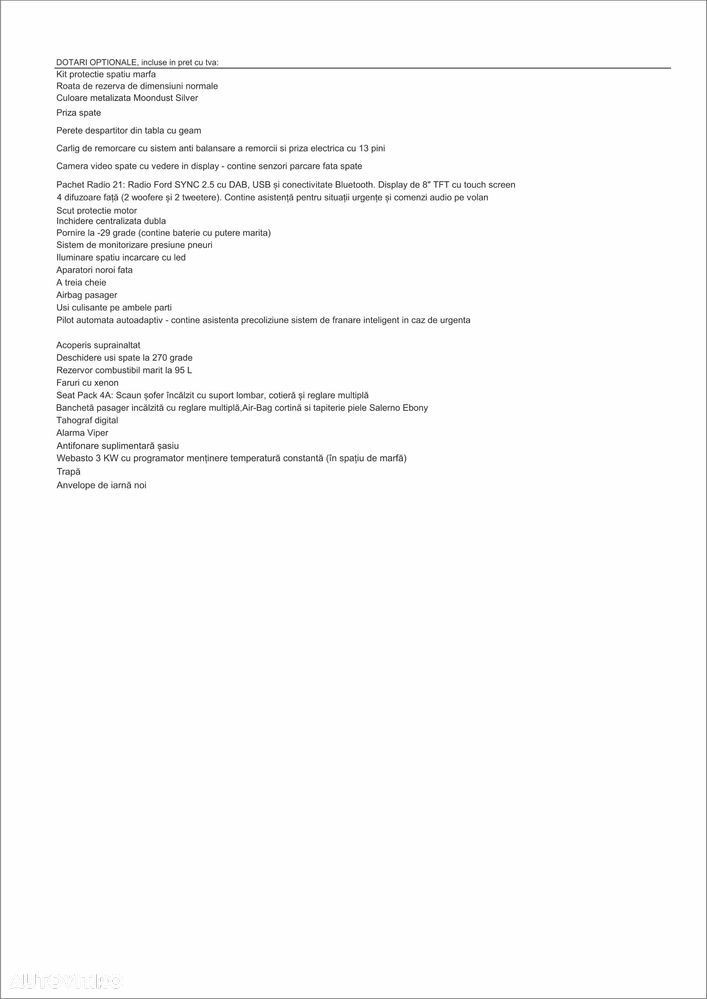 Ford New Transit Van 350L3H3 Trail 4x 4 - 3