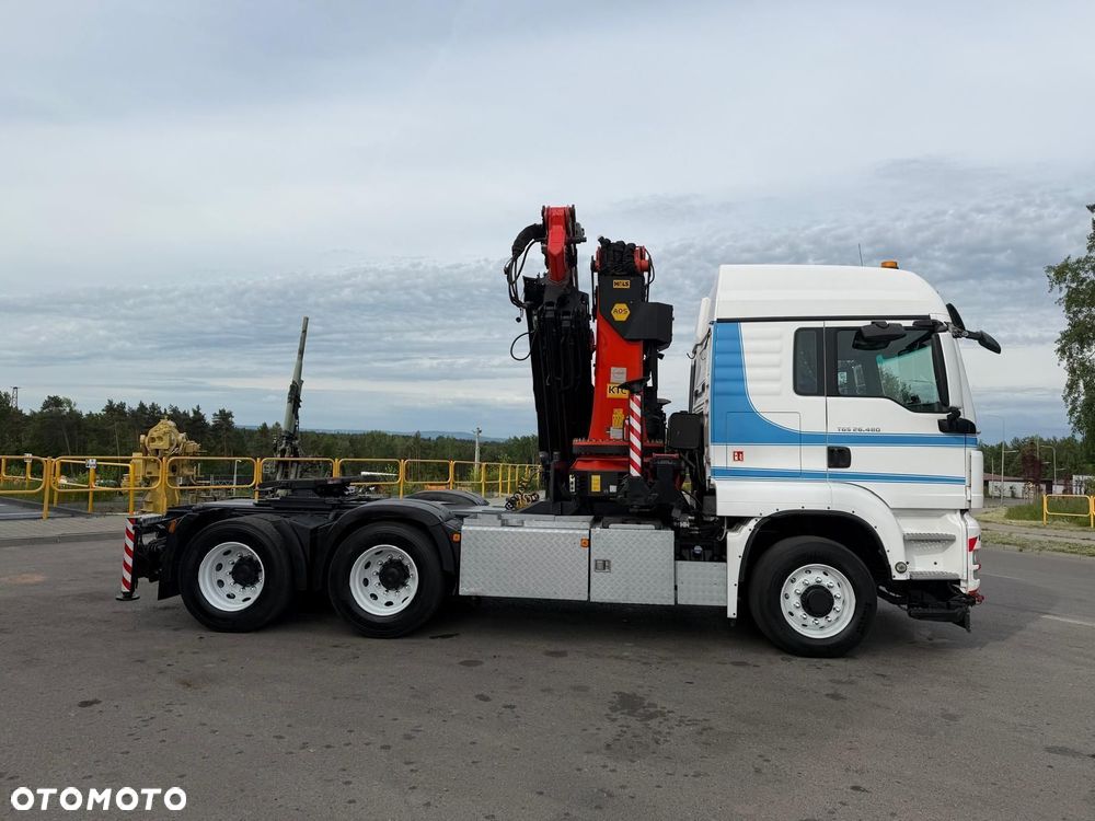 MAN TGS 26.480 6x6H PALFINGER PK 44002 FLY Jib Wciągarka HDS Siodło - 11