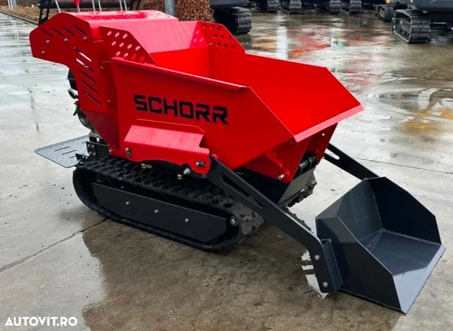 Alta Roaba cu motor termic, 9 CP, 6.7 kW, cu incarcator frontal, cu senile - 4