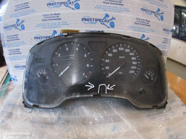 Quadrante 09228753EB OPEL ASTRA G CARAVAN 2001 1.4 90CV 5P CINZA KM/H DIGITAL Danificado - 1