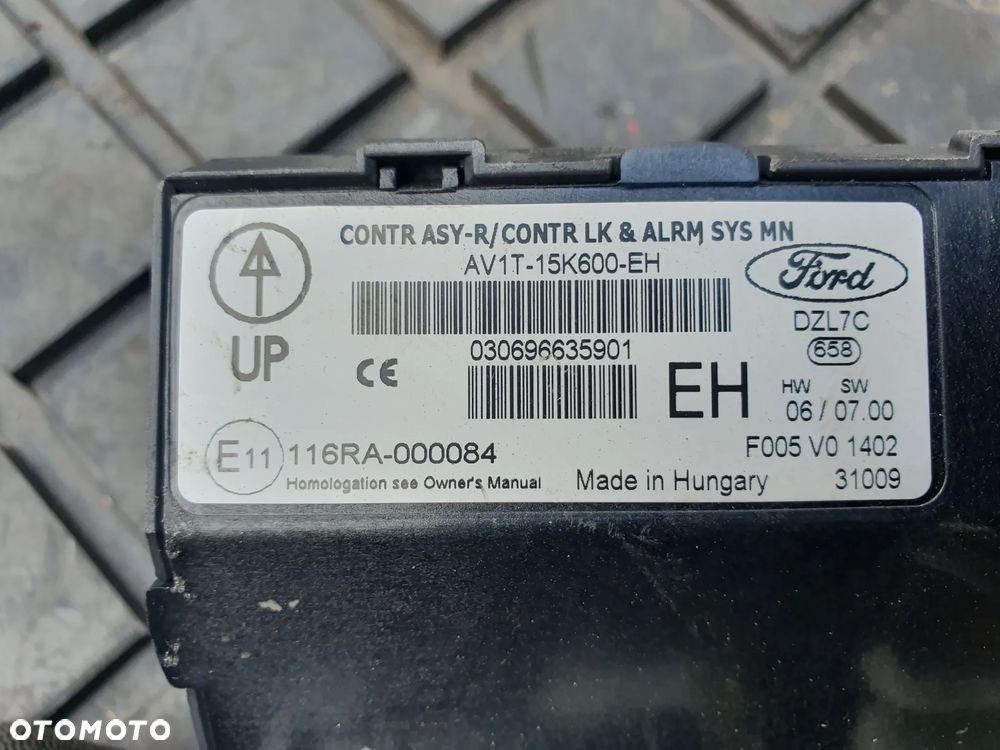 MODUŁ BSI FORD FIESTA MK7 AV1T-15K600-EH - 2
