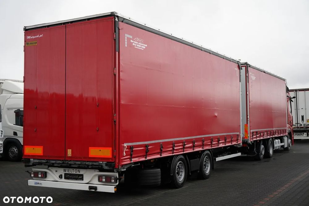 Mercedes-Benz ACTROS 2545 / ZESTAW TANDEM 120 M3 / PRZEJAZDOWY / 6x2 / BIG SPACE / WIELTON / 2021 - 4