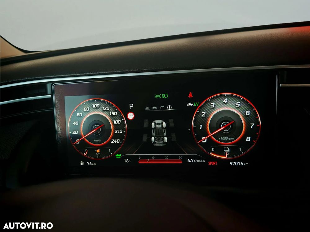 Hyundai Tucson HEV 1.6 l 230 CP 4WD 6AT Luxury - 28