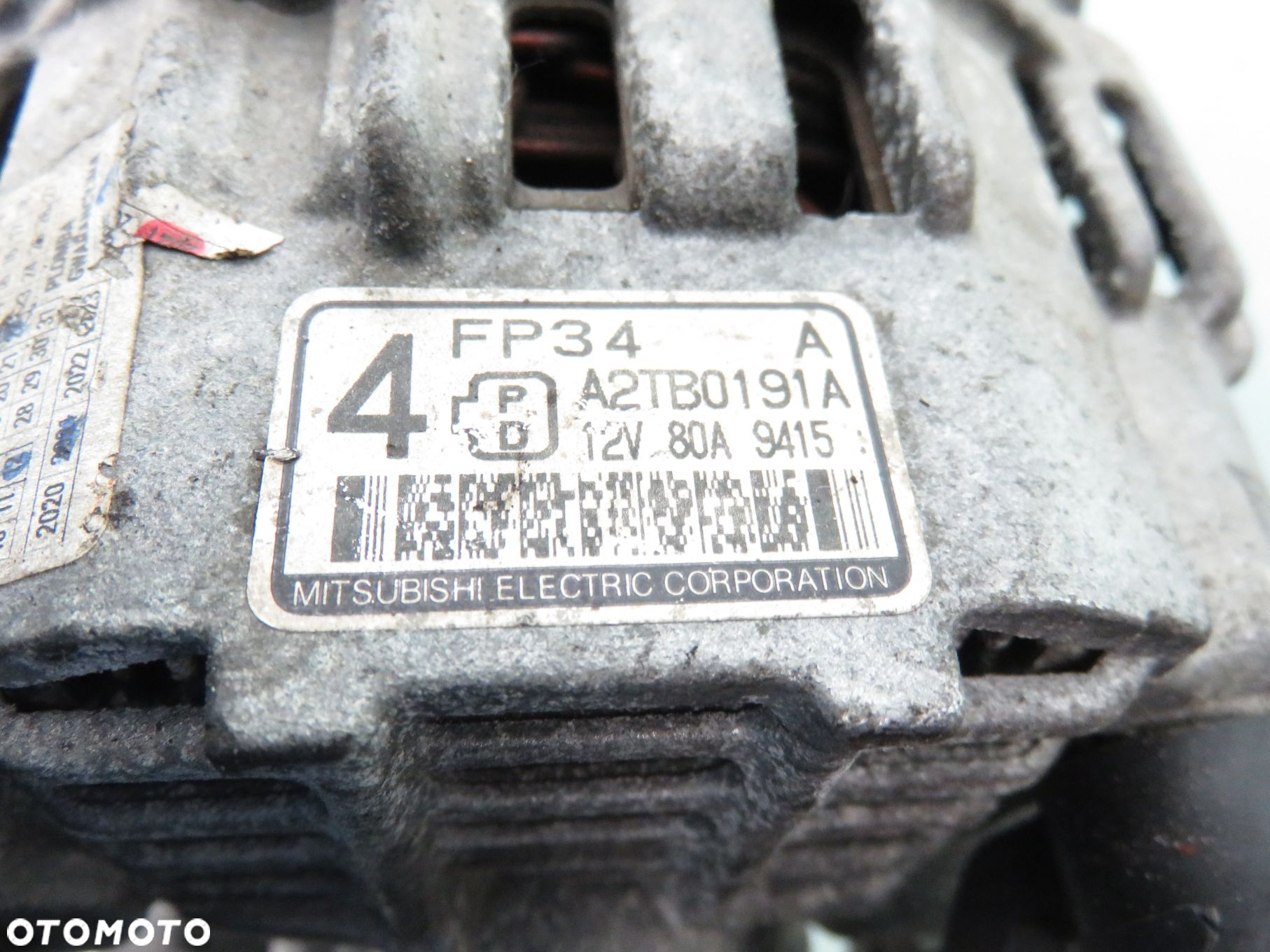 ALTERNATOR MAZDA PREMACY 1.9 A2TB0191A - 2