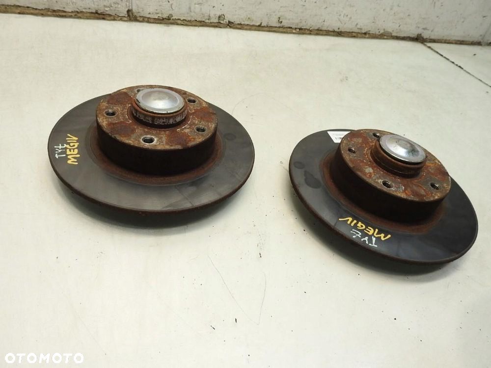 PIASTA TARCZE HAMULCOWE TYŁ RENAULT MEGANE IV 1.2 TCE - 7