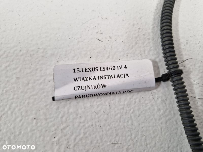 LEXUS LS460 IV 4 WIĄZKA INSTALACJA CZUJNIKÓW PARKOWANIA PDC 8211450010A - 7